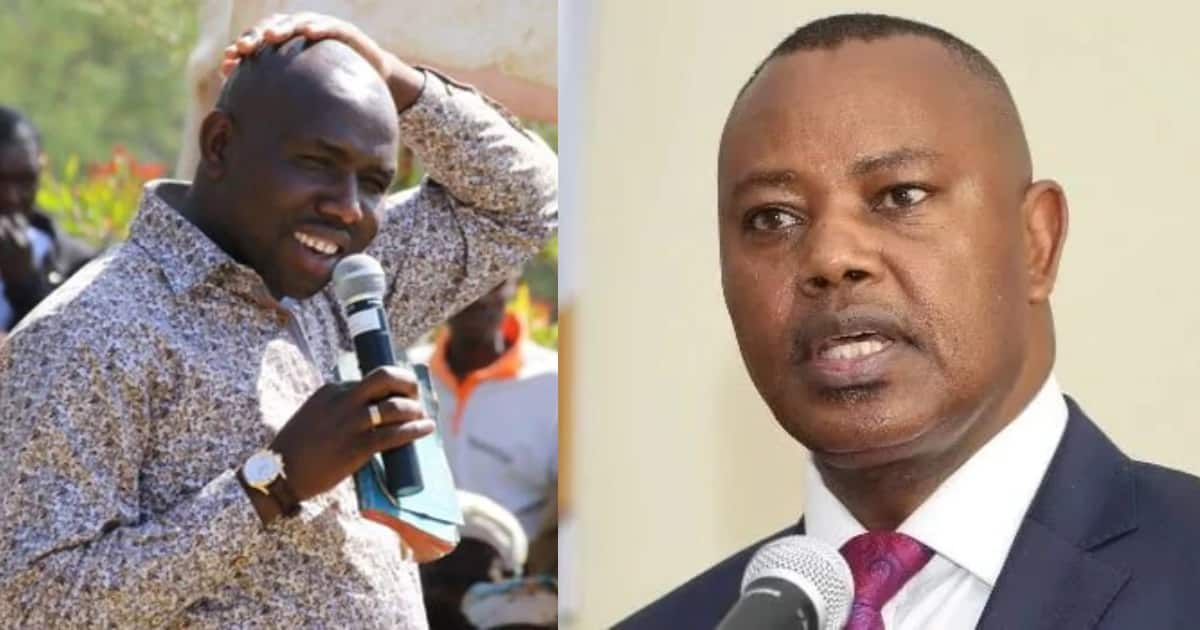 Image result for images of Murkomen Kipchumba in Arror and Kimwarer dams scandal