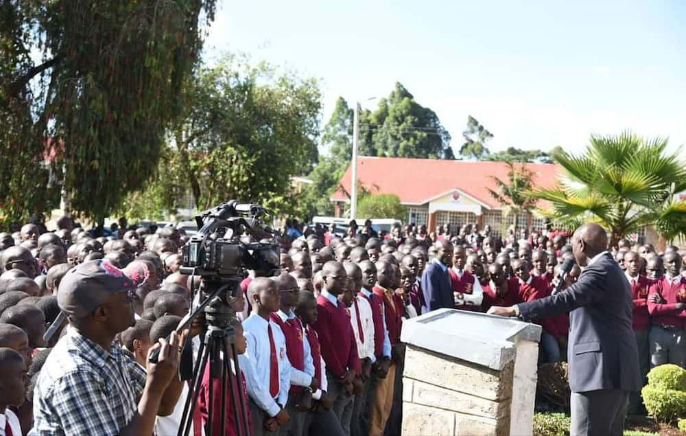 William Ruto did his A level at Kapsabet Boys.