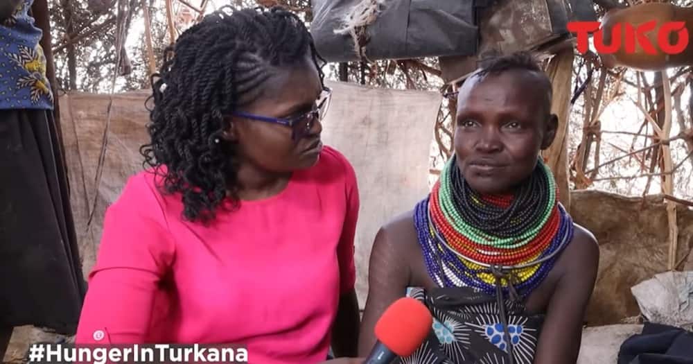 Hunger in Turkana, Yvonne Kawira, Turkana mother.