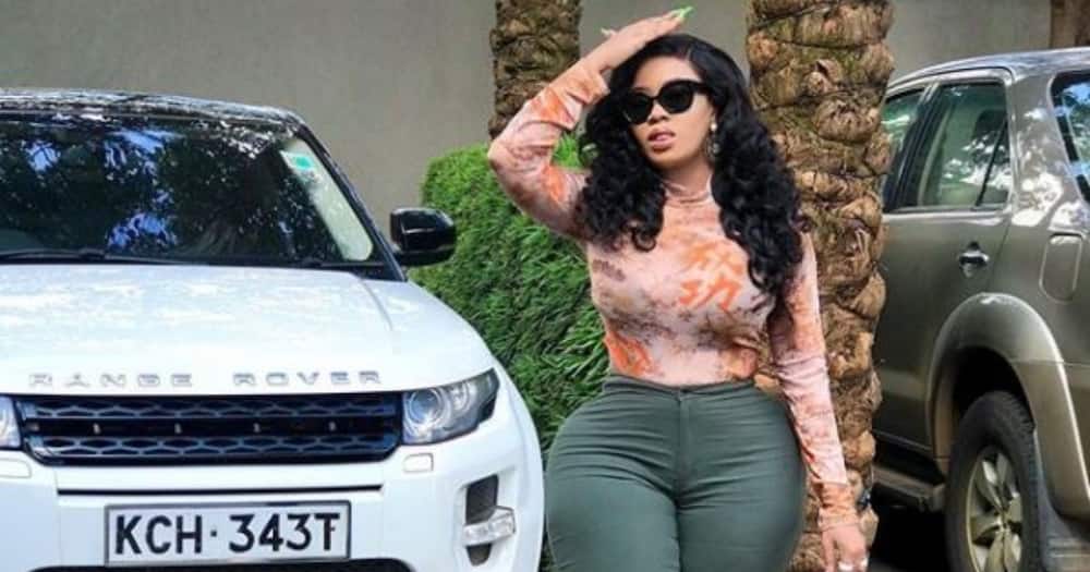 Vera Sidika is expecting her first child with singer Brown Mauzo. Photo: @QueenVeeBosset.