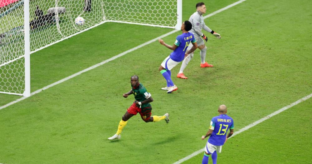 "Kocha Wao Alisema": Cameroon Yaicharaza Brazil Licha ya Kupewa Kadi Nyekundu