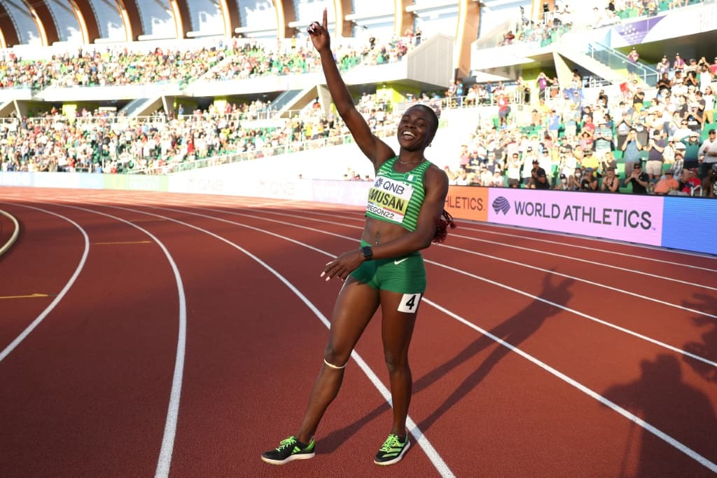 Nigerians Bask In Amusan's Record-breaking Athletic Glory - Tuko.co.ke