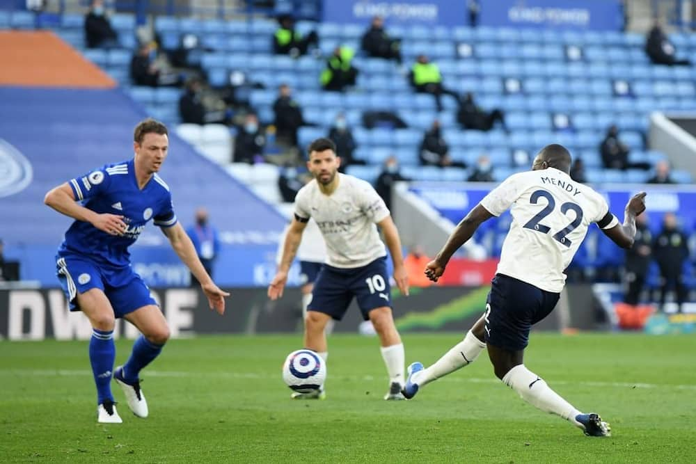 Jesus, Mendy score as Man City end Leicester City's 4-game unbeaten run at King Power Stadium