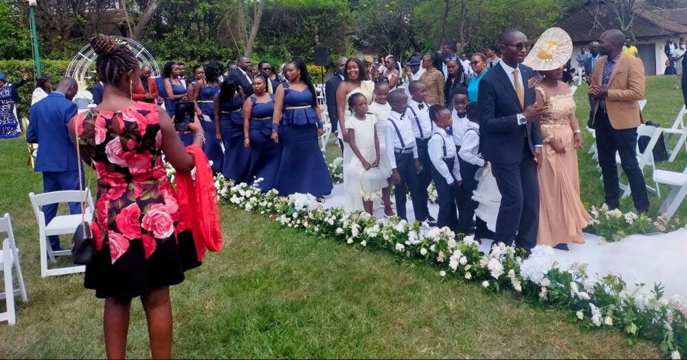 Lawyer Silas Jakakimba's colourful dream wedding. Photo: Natasha Lunah.