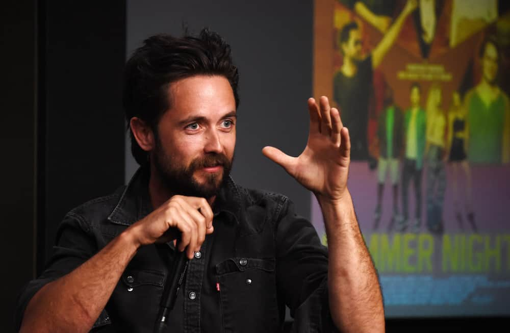 Actor Justin Chatwin attends the world premiere for the film