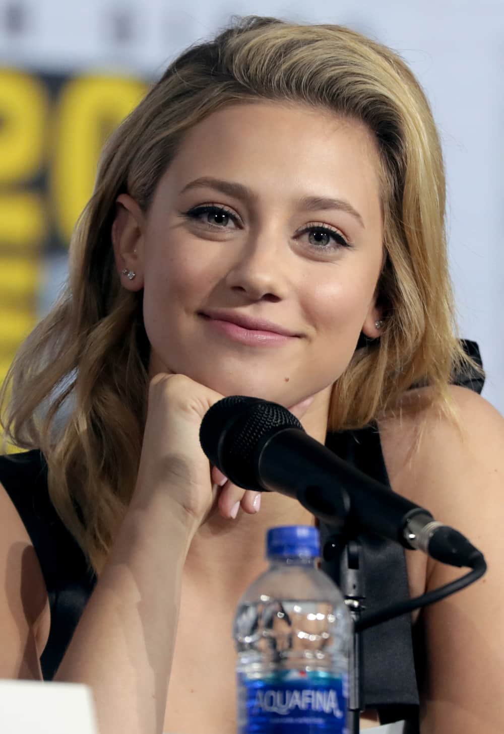 Riverdale actress Lili Reinhart reacts after imposter poses as her on interview