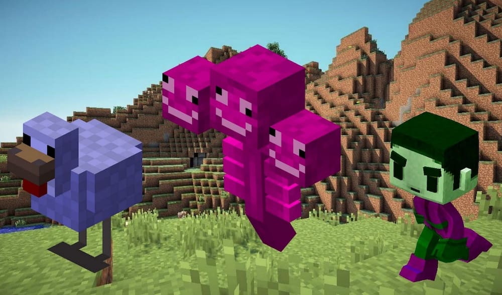 What blocks can mobs see through in Minecraft