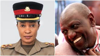 Damaris Agmetta: Kenyan Men Smitten by President Ruto's New Deputy Aide-De-Camp: "Anaweza Confuse Bullet"