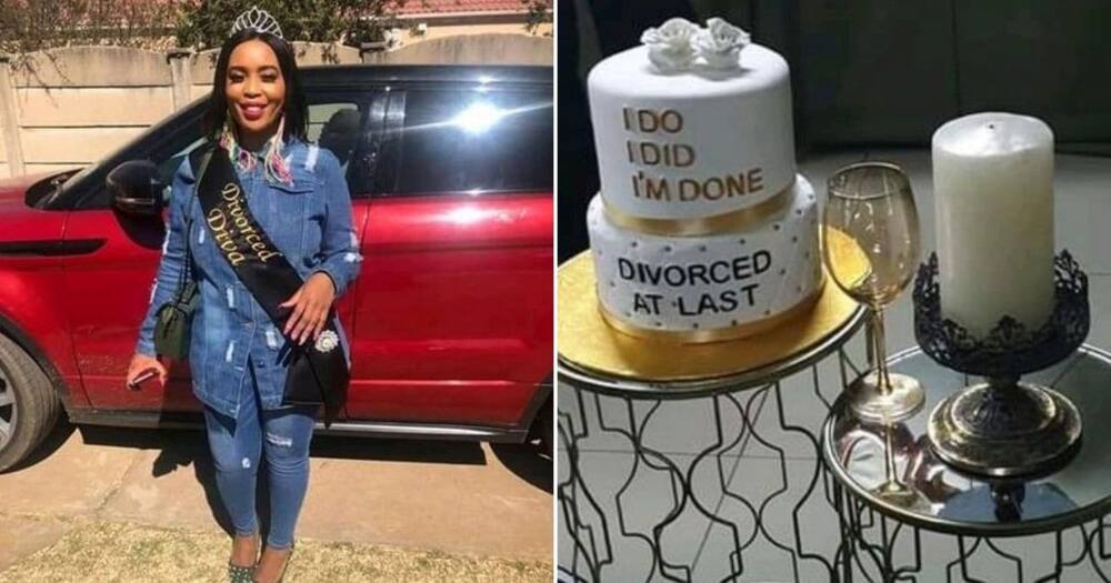 Haibo: Woman celebrates getting a divorce and Mzansi can't deal