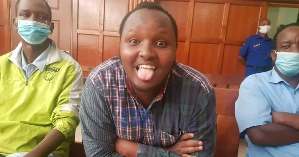 Video of Waititu's son calling friends to help raise KSh 30k cash bail tickles Kenyans