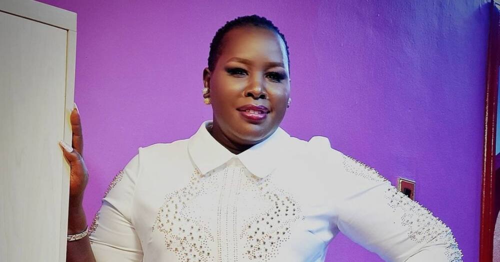 Emmy Kosgei was not pleased by a fan's comment on Ida Odinga.