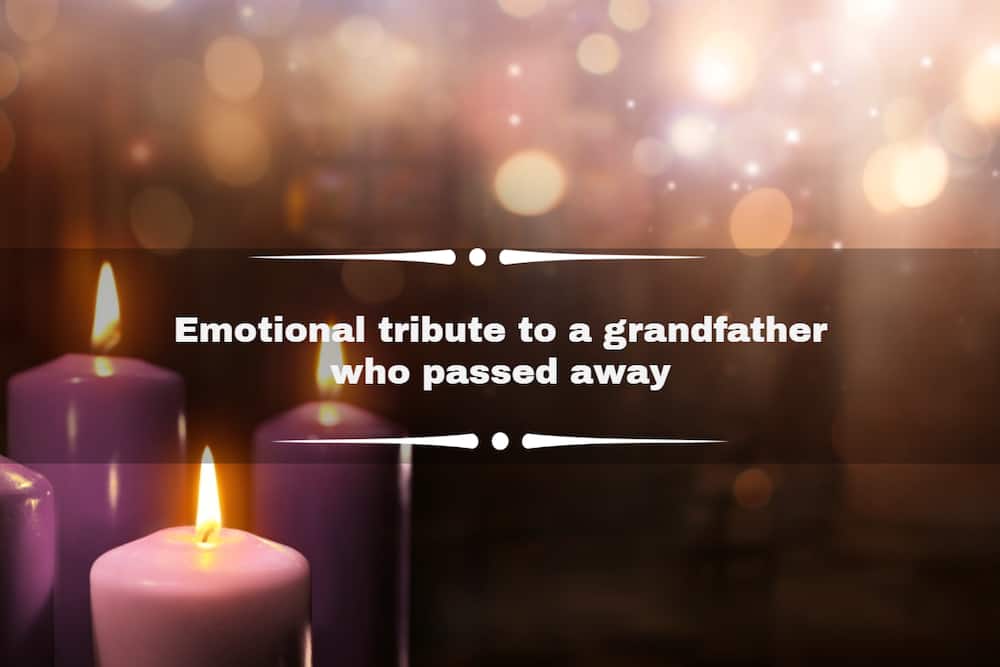tribute to a grandfather