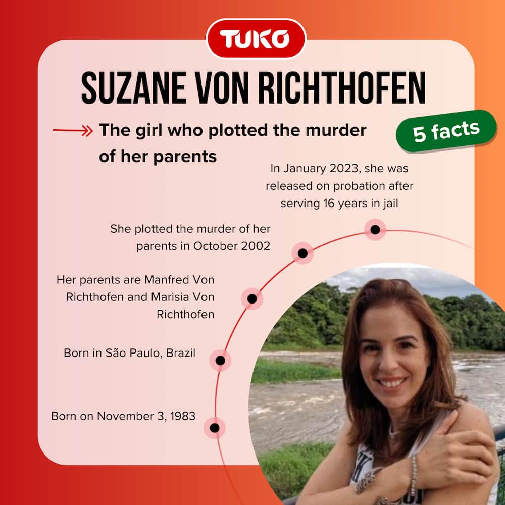 Suzane Von Richthofen, the girl who murdered her parents