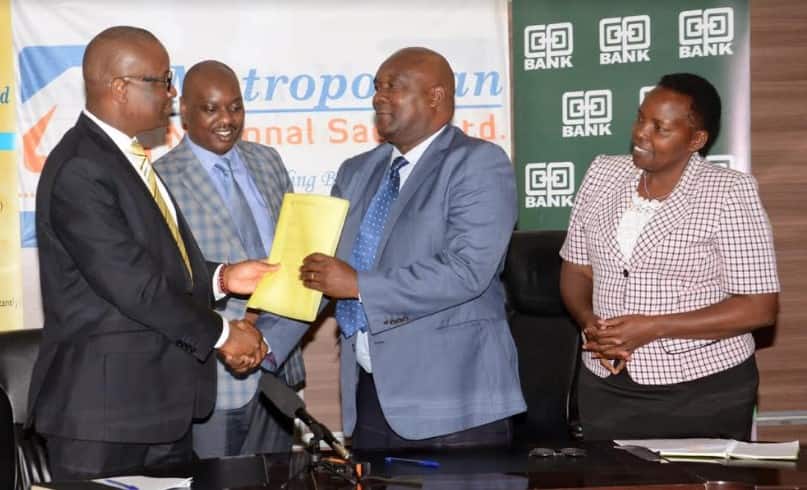 Co-op Bank supports Metropolitan National Sacco