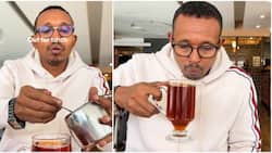Mohamed Ali Amuses Kenyans after Adding 5 Table Spoonfuls Sugar to His Tea: "Diabetes Ni Flu?"