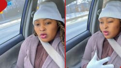 Edday Nderitu Exudes Confidence as She Drives in Snowy US Weather While Jamming to Kikuyu Hit