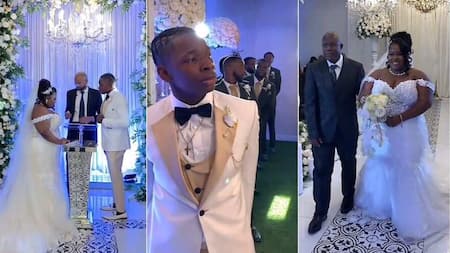 Groom Cries Uncontrollably as Curvy Bride Walks to Him on Wedding Day: "The Way He Looks At Her"