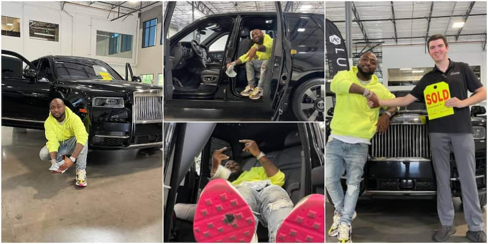 Davido Splashes KSh 35 Million on New Rolls Royce Weeks after Buying