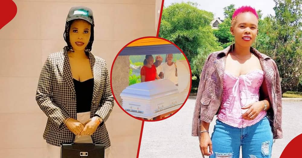 Sheila Wegesha was mourned by many people who arrived at her hubby's home to give her a good send off.