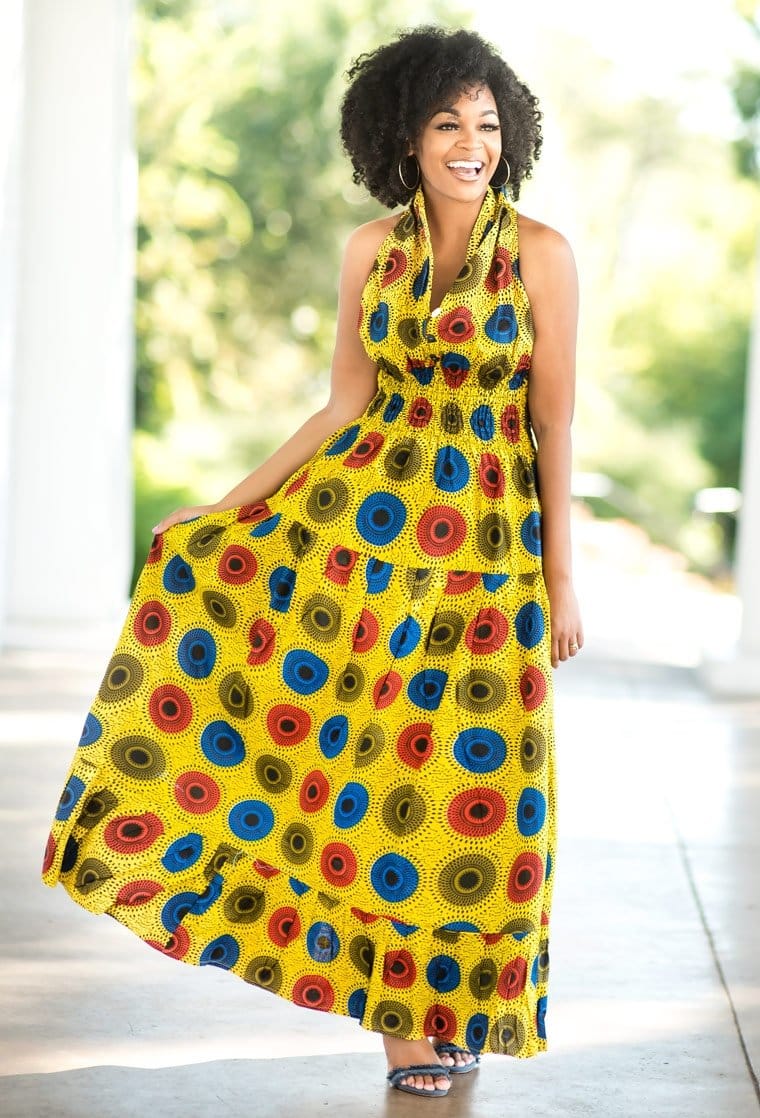 African Traditional Wedding Dress Designs | Blue Dashiki | Africa Blooms