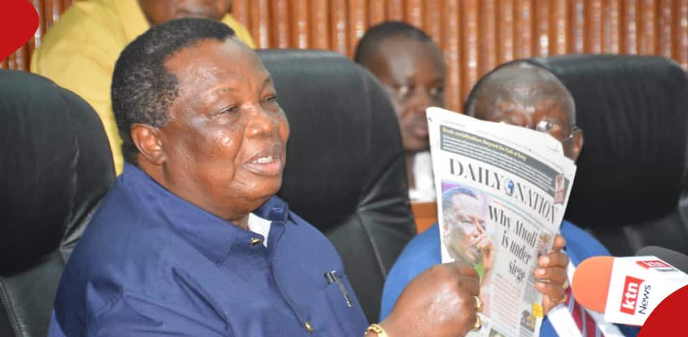 Francis Atwoli said every union member joined as a single member and can only leave alone.