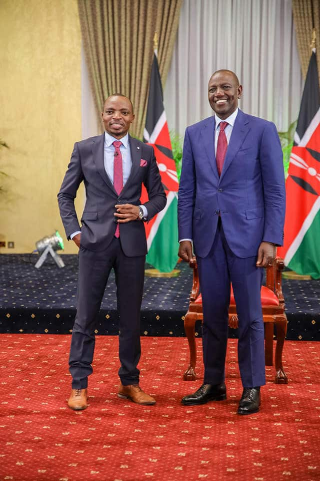 William Ruto and Lofty Matambo.