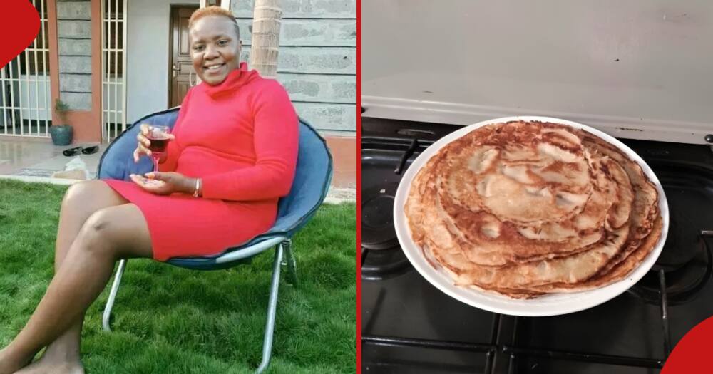 Nairobi mum Jane Mugo praised her son for making pancakes for breakfast.