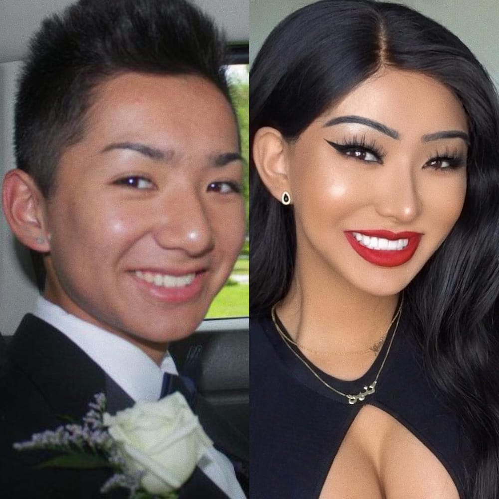 Nikita Dragun before and after photos