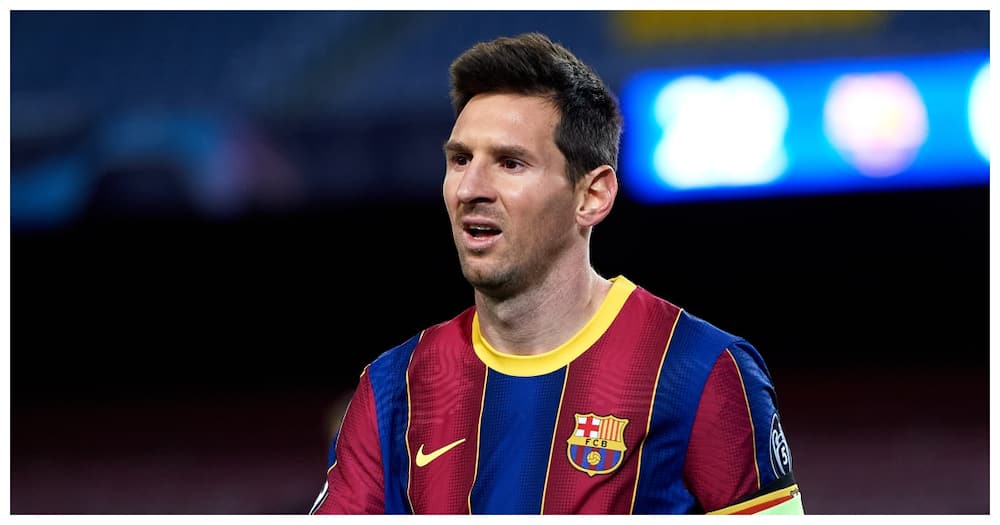 Lionel Messi in action for Barcelona. Photo: Getty Images.