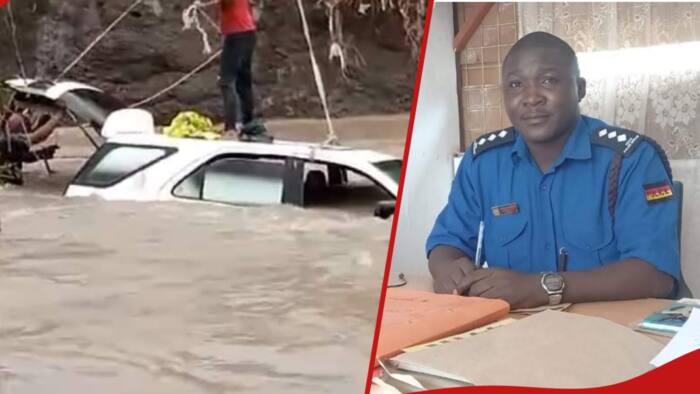 Ruai Base Commander's Car Swept Away by Floods, Body Retrieved from Ditch