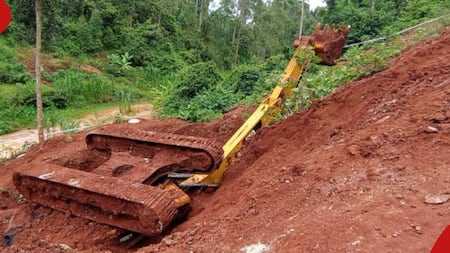 Kiambu: Excavator Kills Operator after Overturning in Gatundu