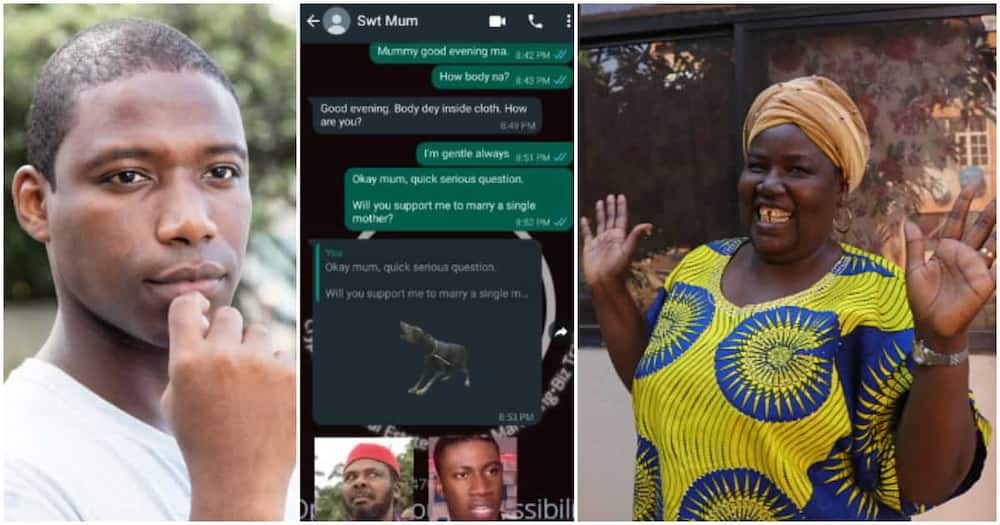 Single mum, Nigerian mum, Nigerian man, chat leaks