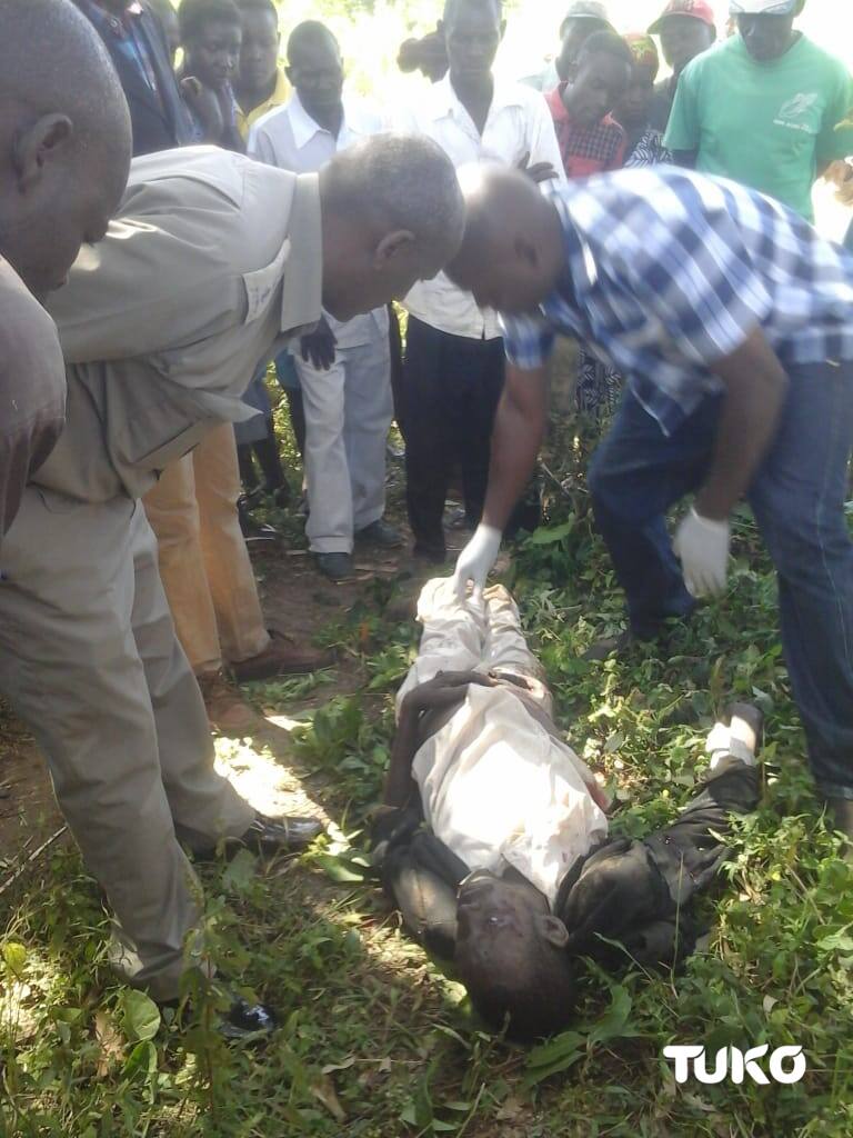 Decomposing body Bungoma man killed, private parts chopped off