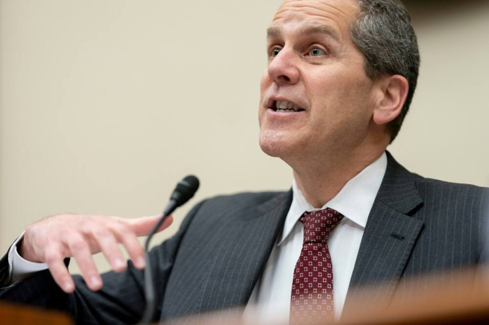 Michael Barr, vice chair of the Federal Reserve -- seen here in Washington, DC, on March 29, 2023 -- said the body will look at strengthening banking supervision