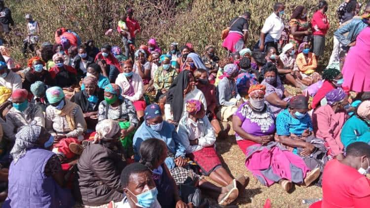 Sagana meeting: Group of women pitch tent outside state lodge demanding to see Uhuru