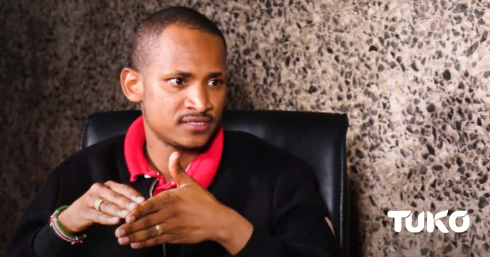 Embakasi East MP Babu Owino in a past interview with TUKO.co.ke. Photo: Edwin Ochieng