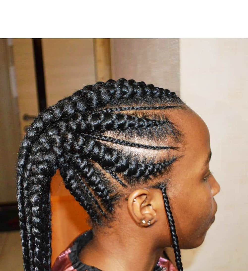 25 latest Ghana weaving shuku hairstyles in 2019