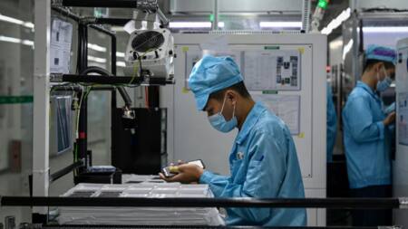China's factory output, retail sales up in July but weaker than expected