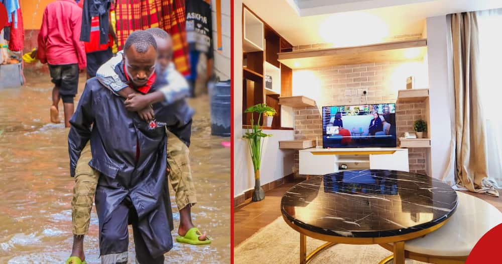 Airbnb owner offered to help flood affected families.