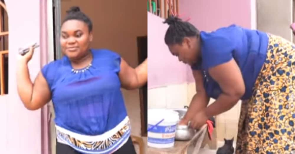 Ghanaian lady narrates how she became totally blind just after a headache (VIDEO)