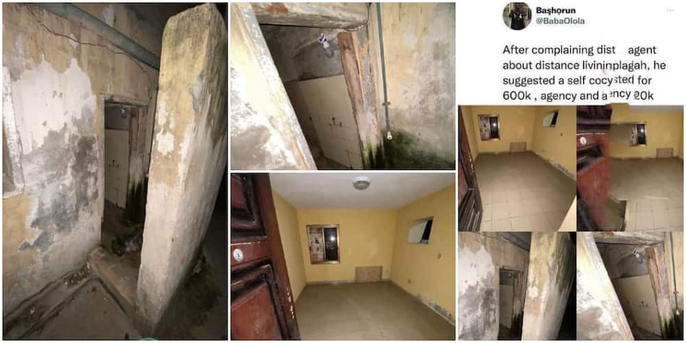 Netizens react as man shows off Lagos apartment rented to him for KSh 162k, photos wow many.