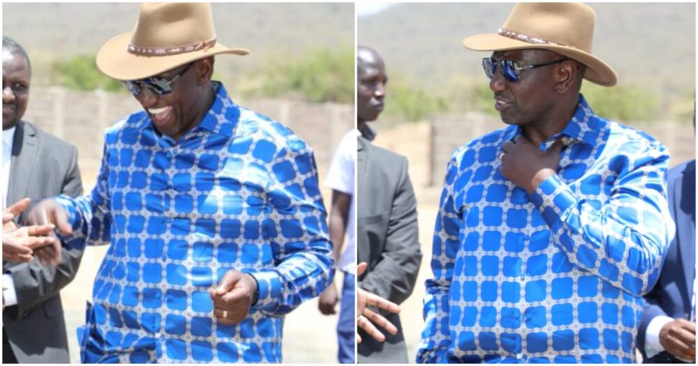 Wakenya Washangazwa na Mwonekano wa William Ruto Akiwa na Miwani Mieusi: "Aone Hustlers Vizuri"