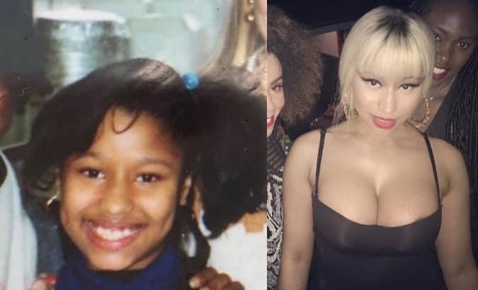 nicki minaj before and after fame