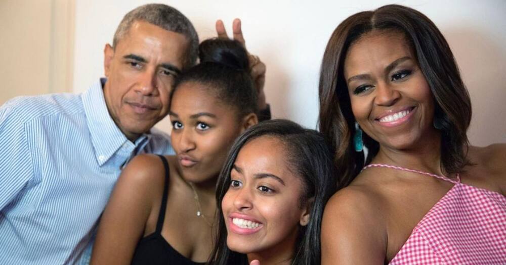 Michelle said Obama is a wonderful husband and father.