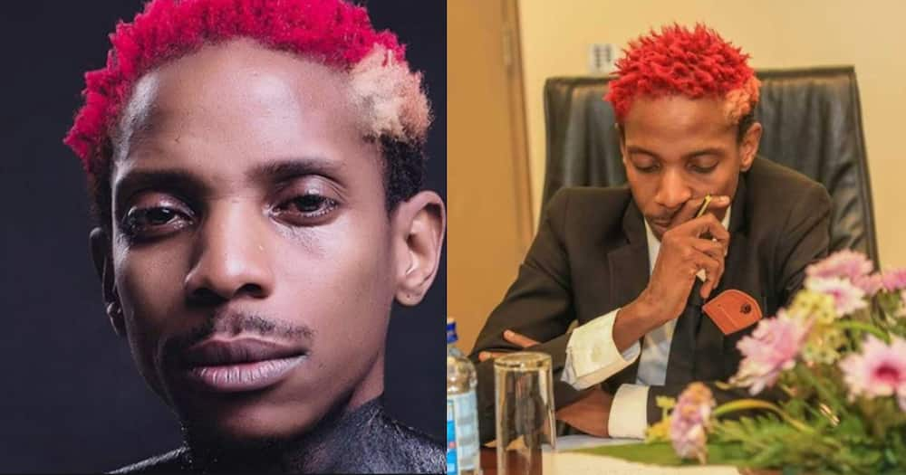 Eric Omondi publicly denied being involved with his show's contestants. Photo: Eric Omondi.