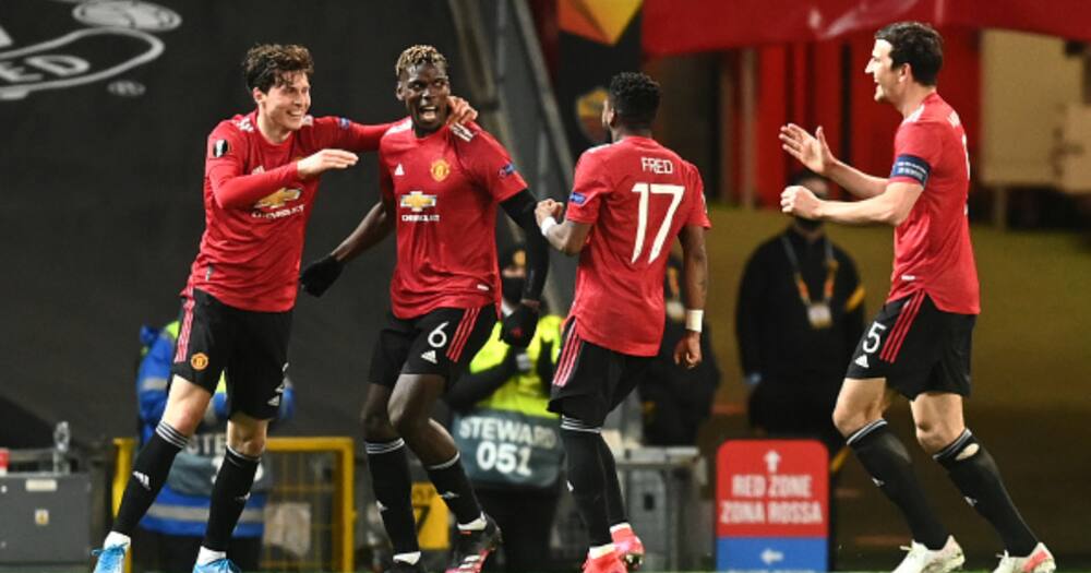 Bruno Fernandes, Cavani Shine as Man United Demolish Roma 6-2 in Europa League Semi