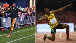 Usain Bolt ashindana na gari na kulishinda hadharani