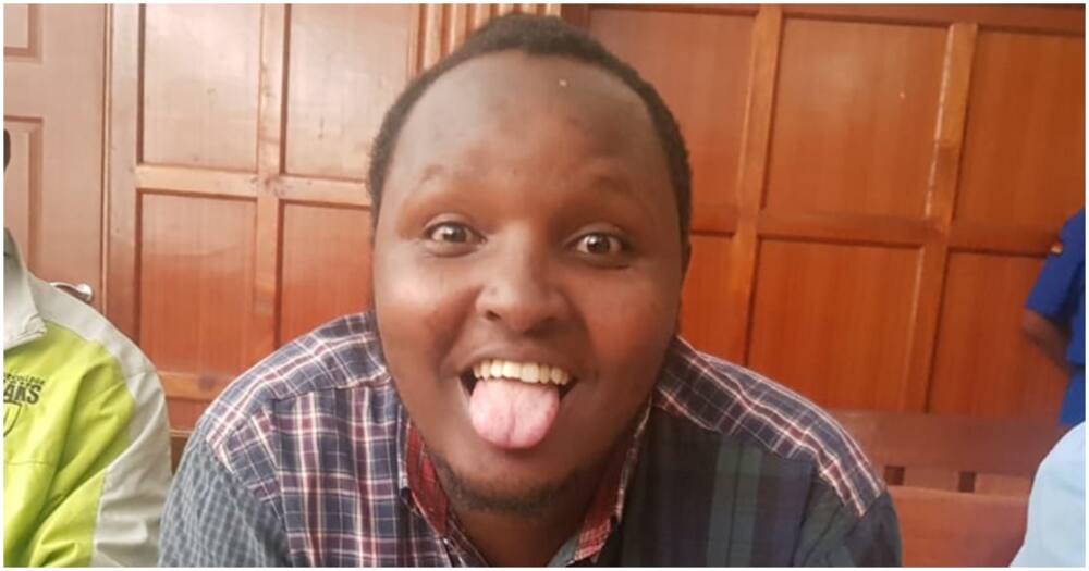 Ferdinand Waititu's son, Brian Ndung'u. Photo: Peter Mwangi