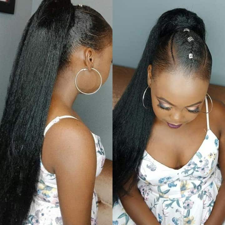 African American ponytail hairstyles