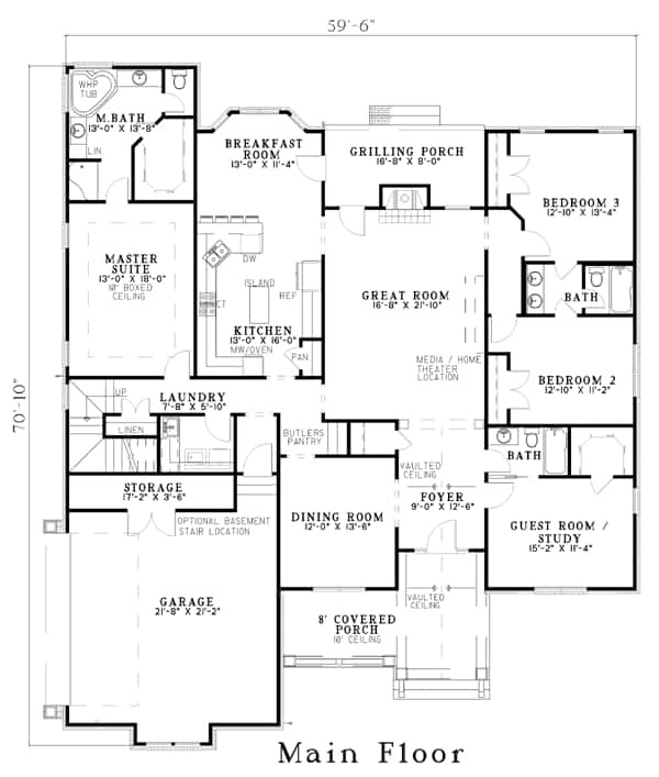 5 bedroom house plans